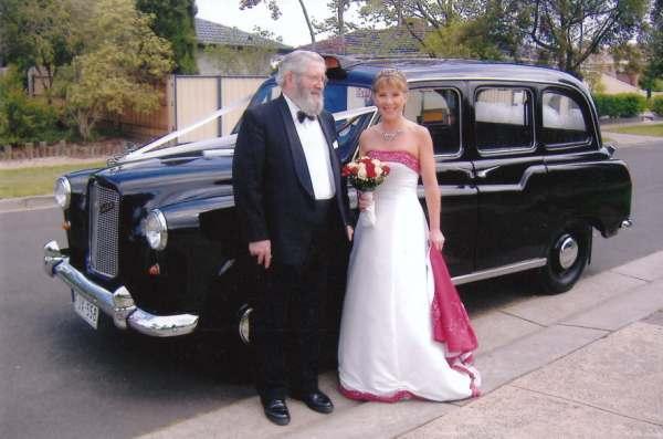 London taxi wedding services