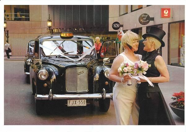 wedding cars Melbourne London taxi wedding services